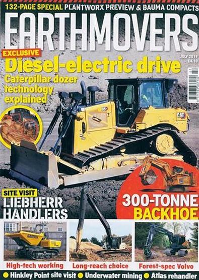 Earthmovers (UK) magazine cover
