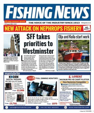 Fishing News (UK) magazine cover