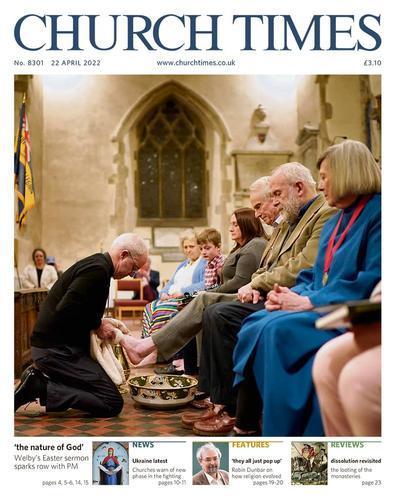 Church Times Print & Digital (UK) magazine cover