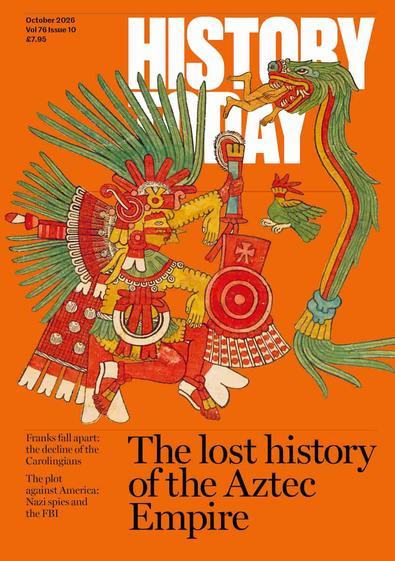 History Today Print & Digital (UK) magazine cover