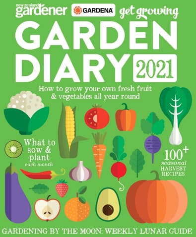 NZ Gardener - 2021 Garden Diary cover