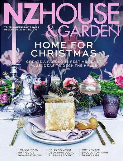 NZ House & Garden magazine cover
