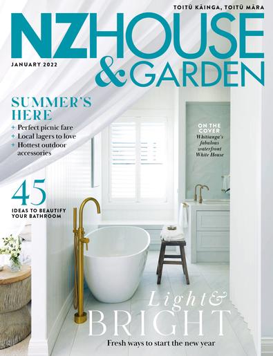 NZ House & Garden magazine cover