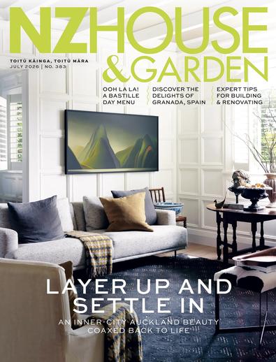 NZ House & Garden magazine cover