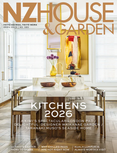 NZ House & Garden magazine cover