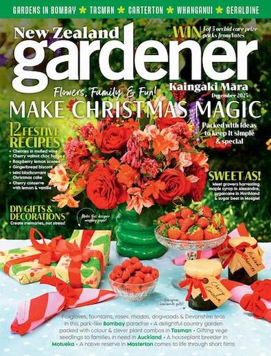 NZ Gardener magazine cover