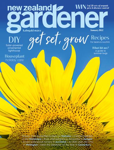 NZ Gardener magazine cover