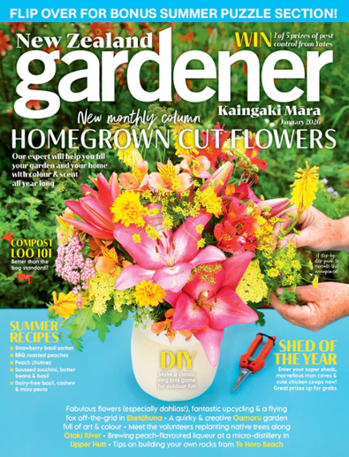 NZ Gardener magazine cover