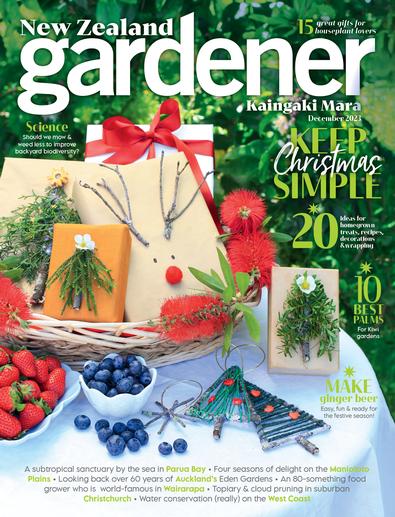 NZ Gardener magazine cover