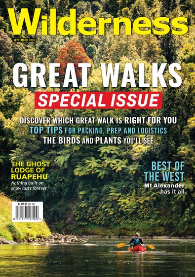 Wilderness magazine cover
