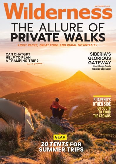 Wilderness magazine cover