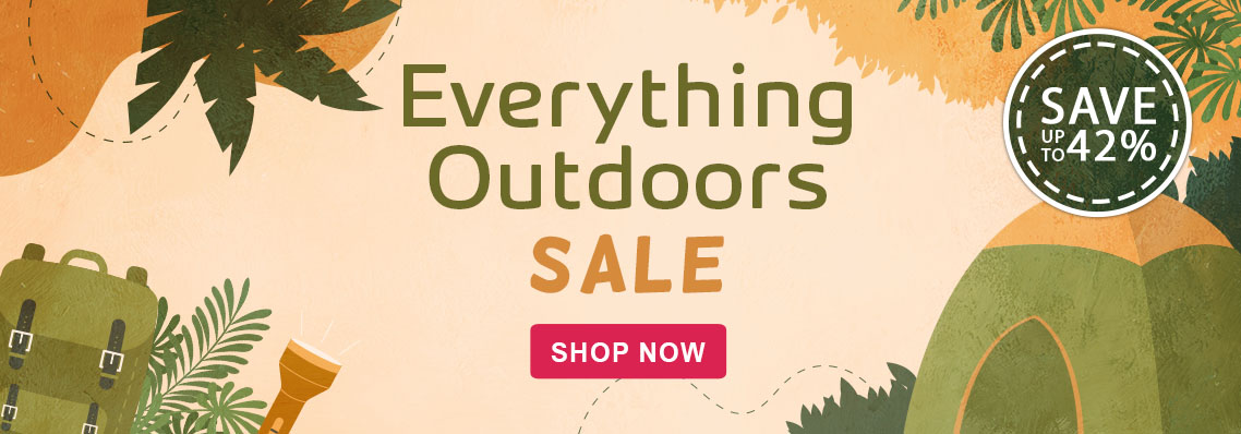 Everything Outdoors, Save up to 42% 