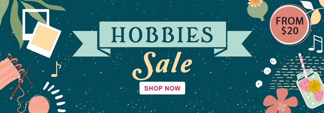 Hobbies Sale, from $20