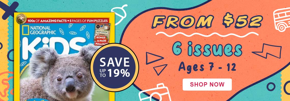 National Geographic Kids, from $52