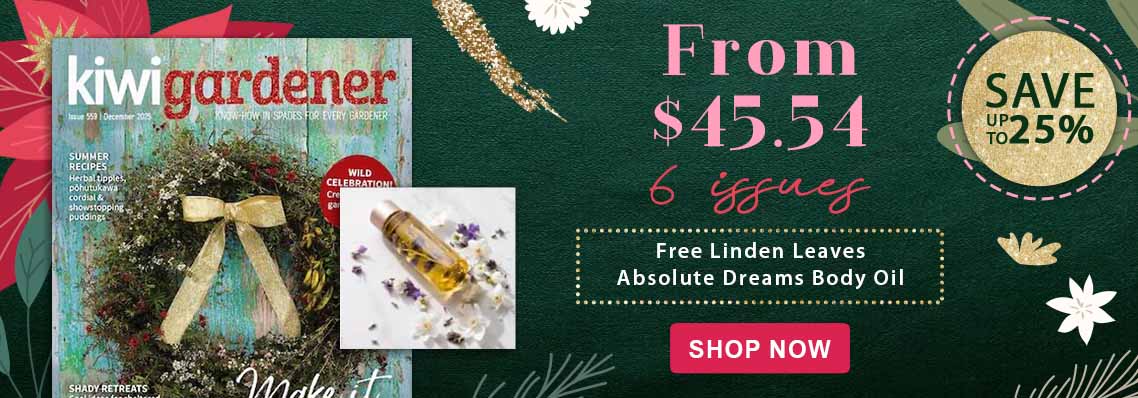 Free gift with Kiwi Gardener