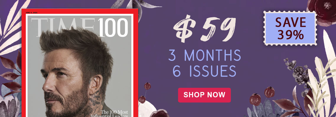 TIME, Save 39% 