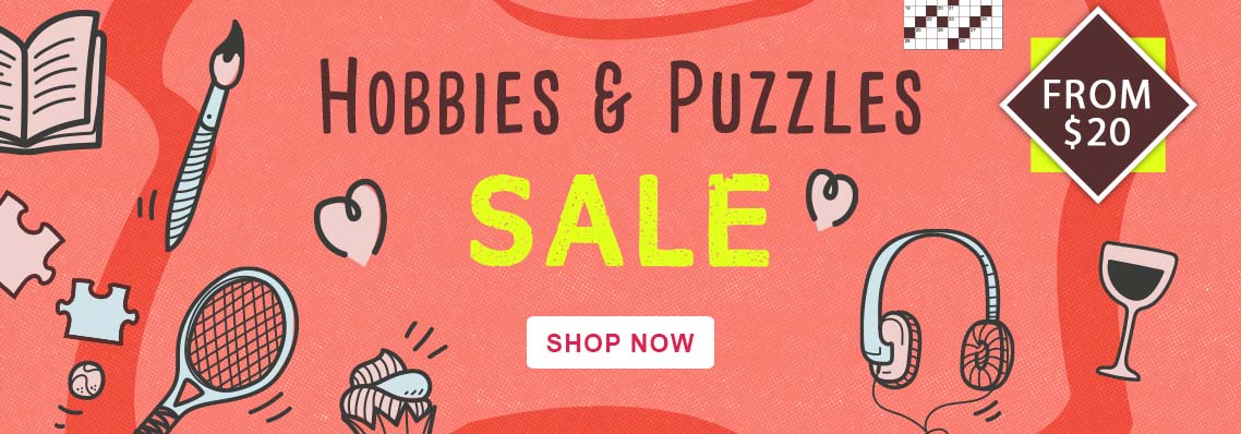 Hobbies & Puzzle Sale, from $20