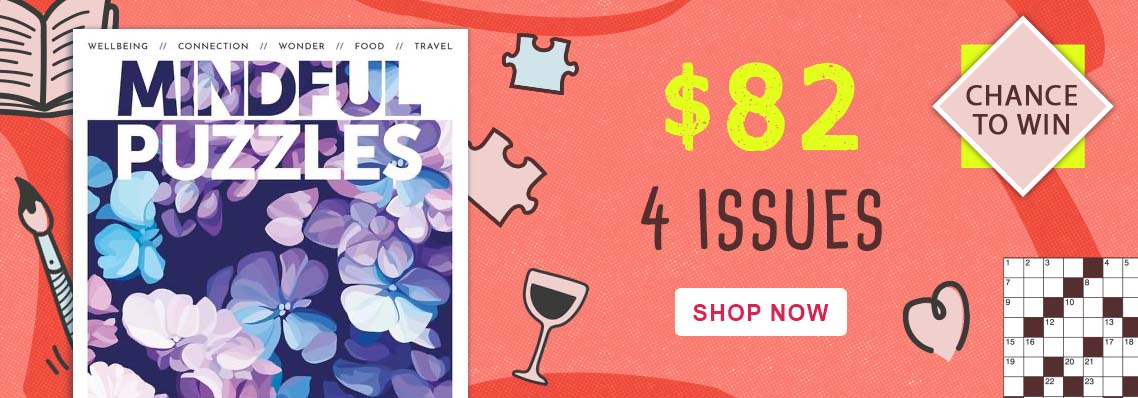 Chance to win with Mindful Puzzles