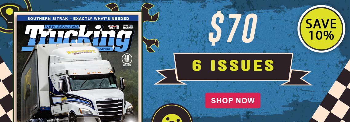 NZ Trucking just $70 for 6 issues